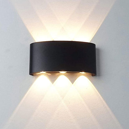 Applique Murale LED 6W D’Éclairage Extérieur 3 Lampes en PP تنزوت