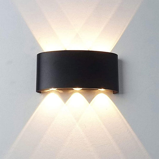 Applique Murale LED 6W D’Éclairage Extérieur 3 Lampes en PP تنزوت