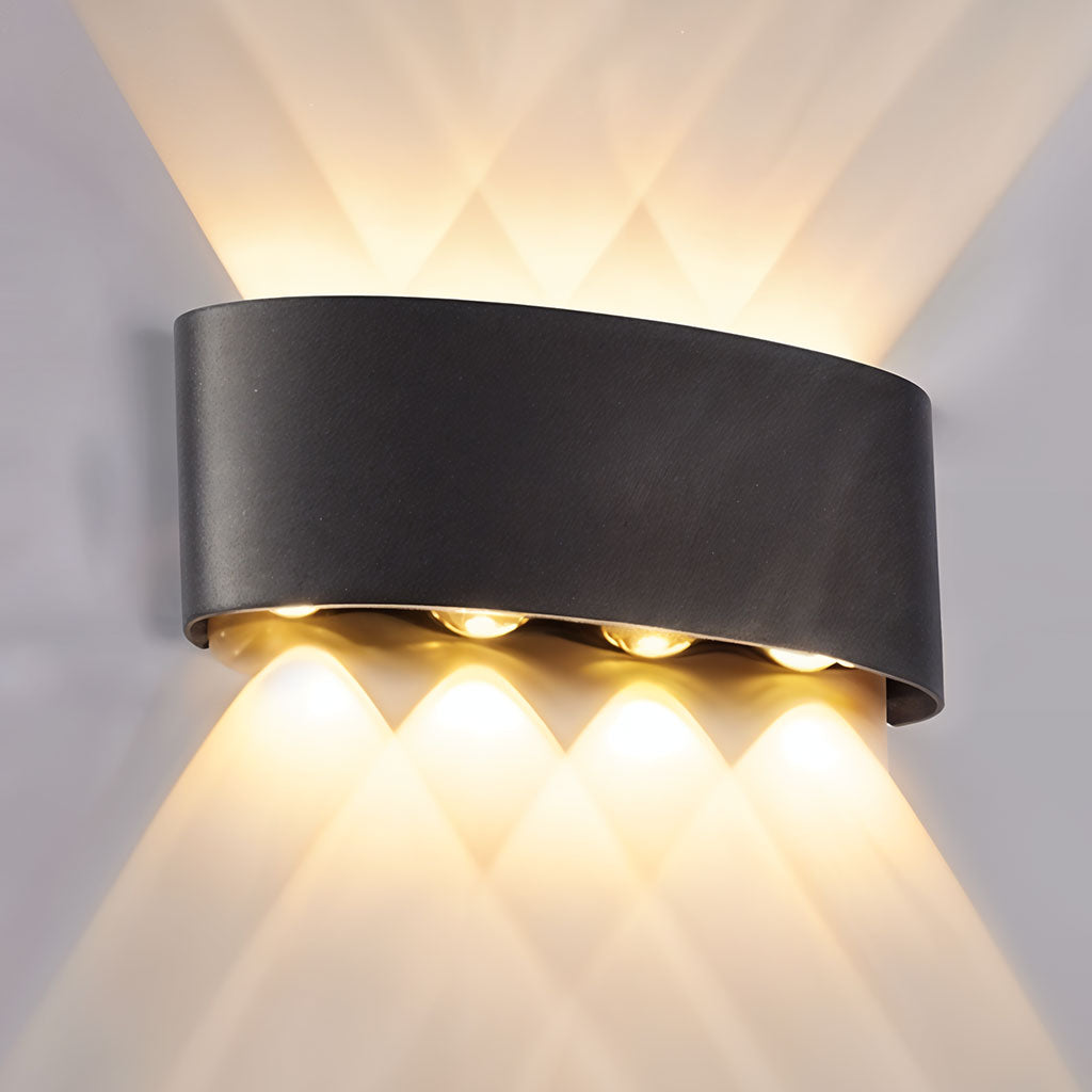 Applique Murale LED 8W D’Éclairage Extérieur 4 Lampes en PP تنزوت