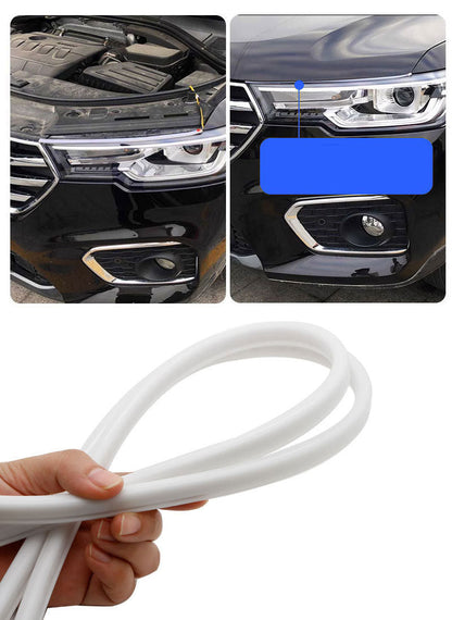 Bande LED de phare de voiture 2 pcs lumières RVB