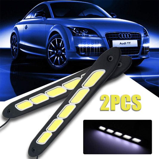 Bandes Lumineuses LED Flexibles pour Voiture 2Pcs V2 – مصابيح أمامية للسيارة - تنزوت