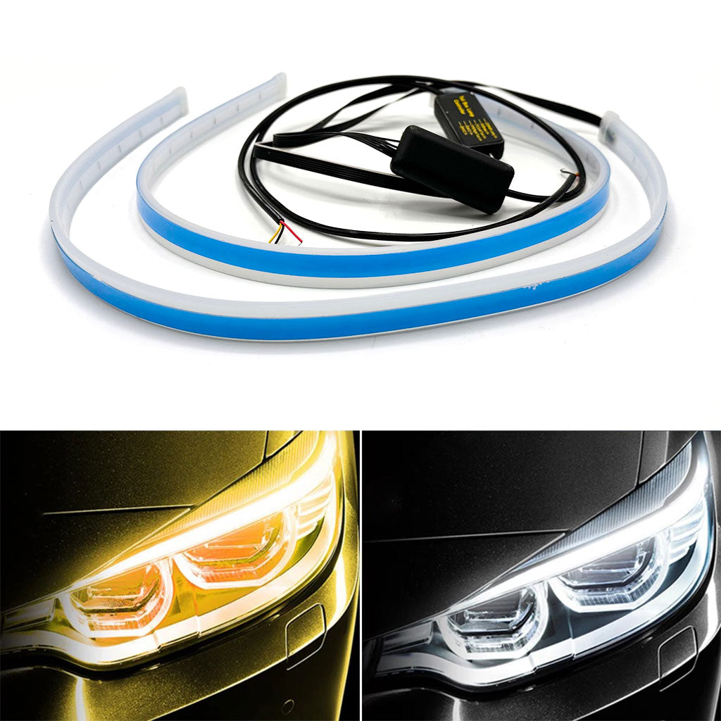 Bande lumineuse à LED étanches pour voiture 60CM 2PCS