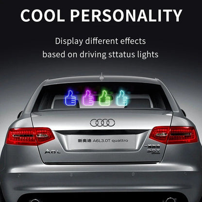 Lumière LED Doigts de Signalisation pour Voitures 1PCS