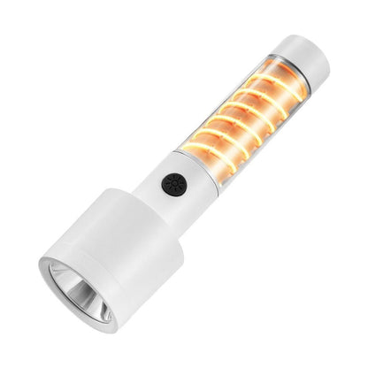 Lampe de poche à double source de lumière chargement USB
