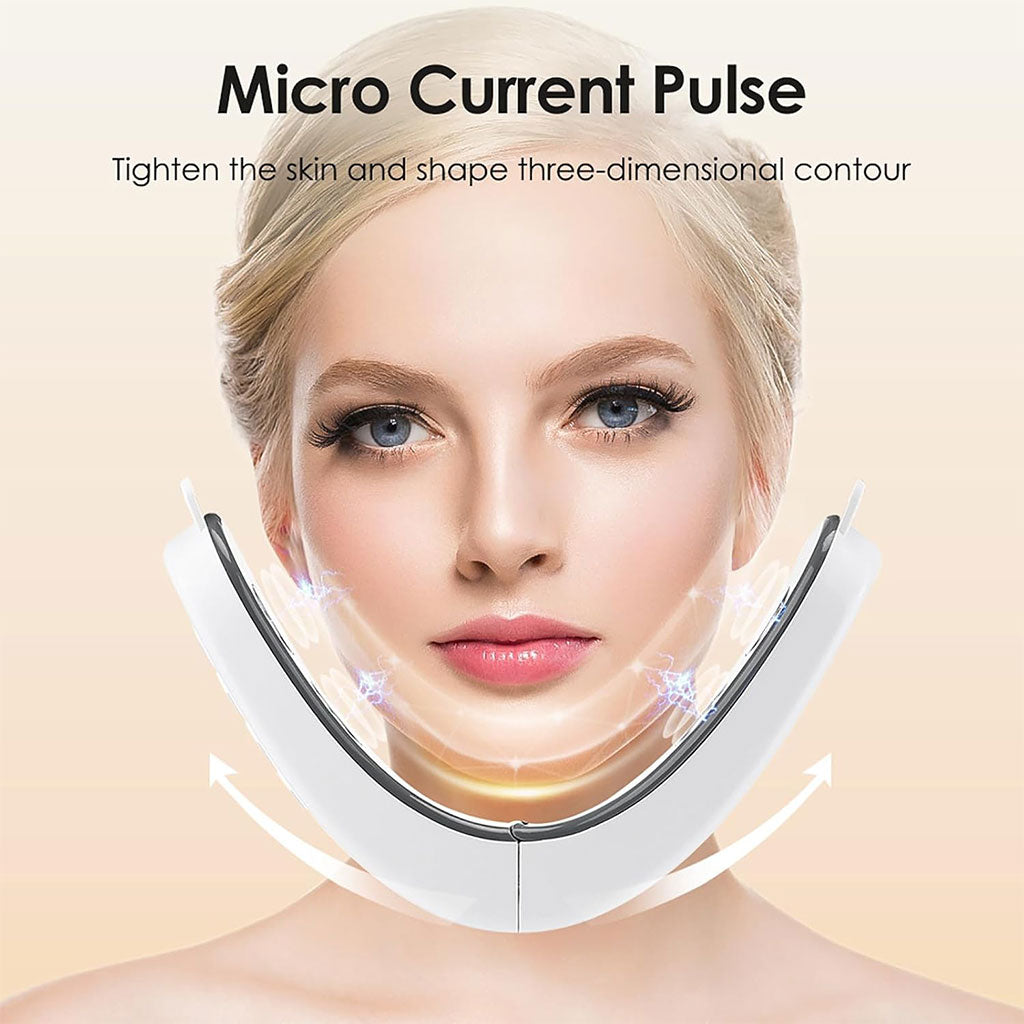 Machine de Réduction de Double Menton Avec 6 Modes Et 12 Niveaux D’intensité – جهاز تنحيف الوجه