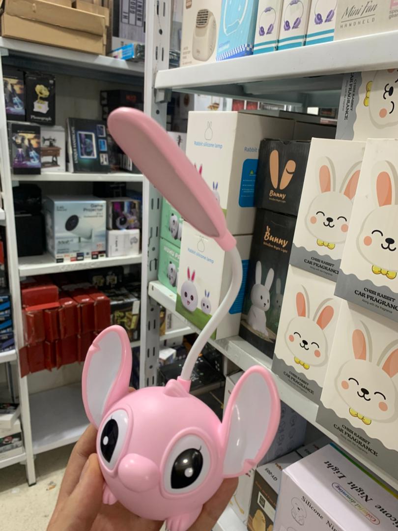 Stitch Lampe de Bureau et Veilleuse Ambiante pour Enfants avec Taille-crayon