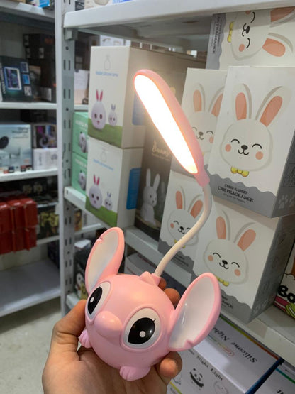Stitch Lampe de Bureau et Veilleuse Ambiante pour Enfants avec Taille-crayon