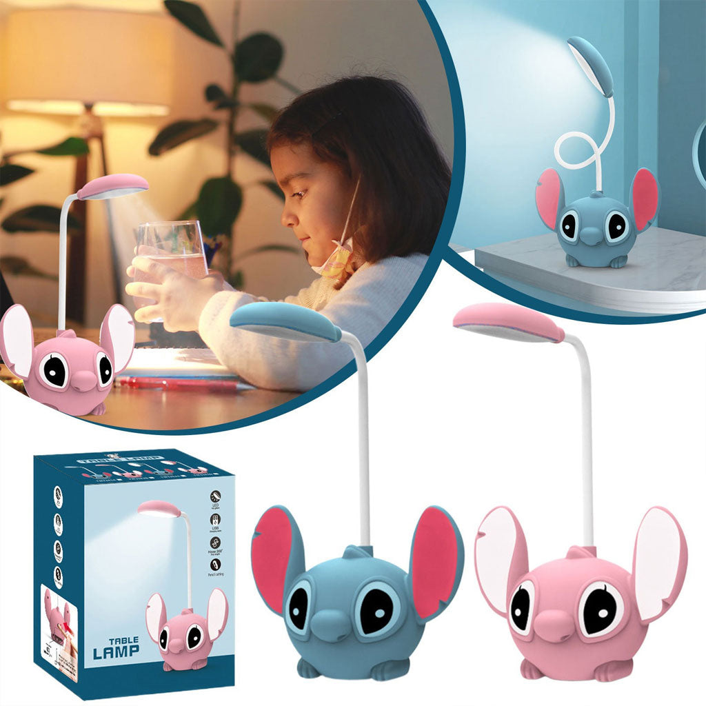 Stitch Lampe de Bureau et Veilleuse Ambiante pour Enfants avec Taille-crayon تنزوت