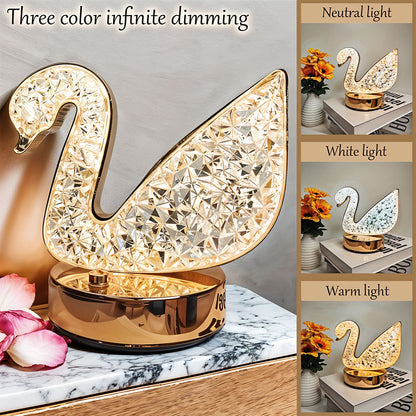 Lampe de Table et Veilleuse à Intensité Variable en Crystal تنزوت