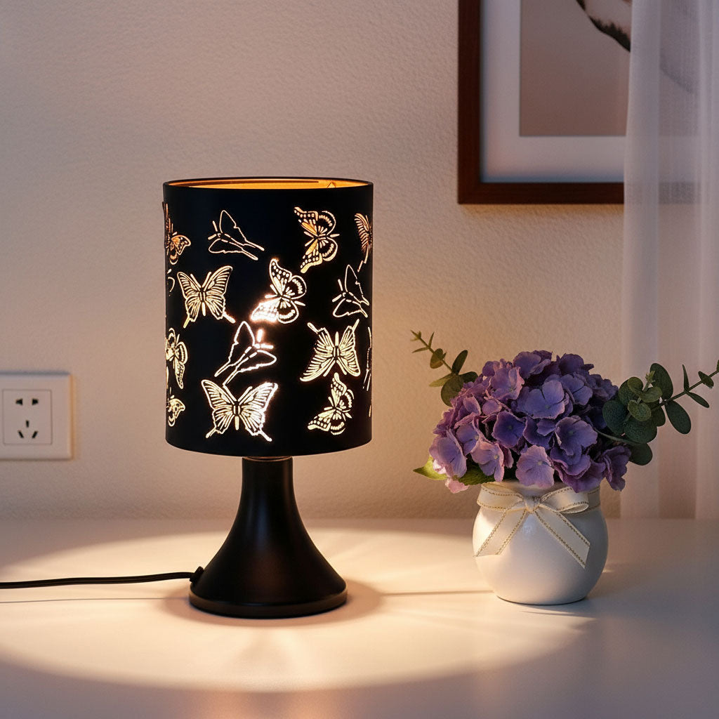 Lampe de Table Décorative Design Élégant Idéal pour Chambre de Nuit GM2 – مصباح غرفة النوم - تنزوت