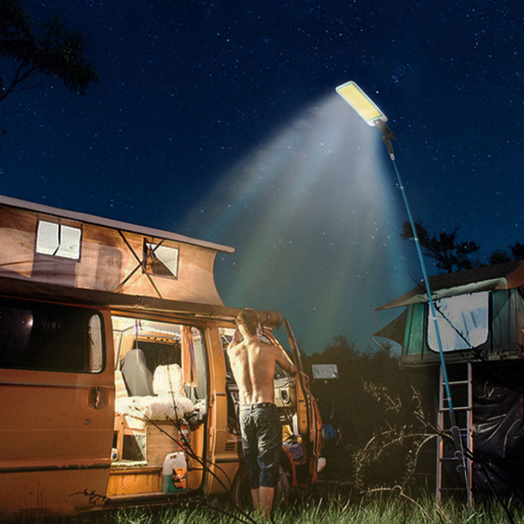 Lampe Télescopique Portable pour la Pêche et le Camping