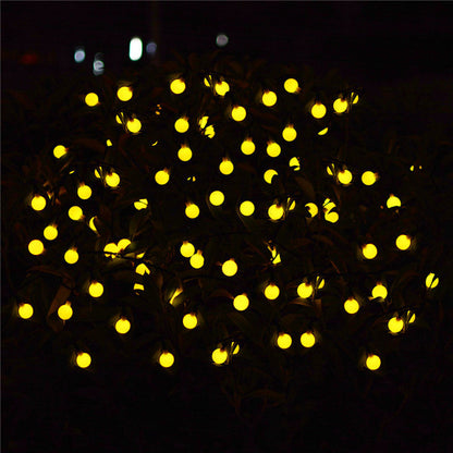 Guirlande lumineuse à 40 LED - 9 m - Branchement direct avec secteur étanche décoration idéale pour chambre (Rond)