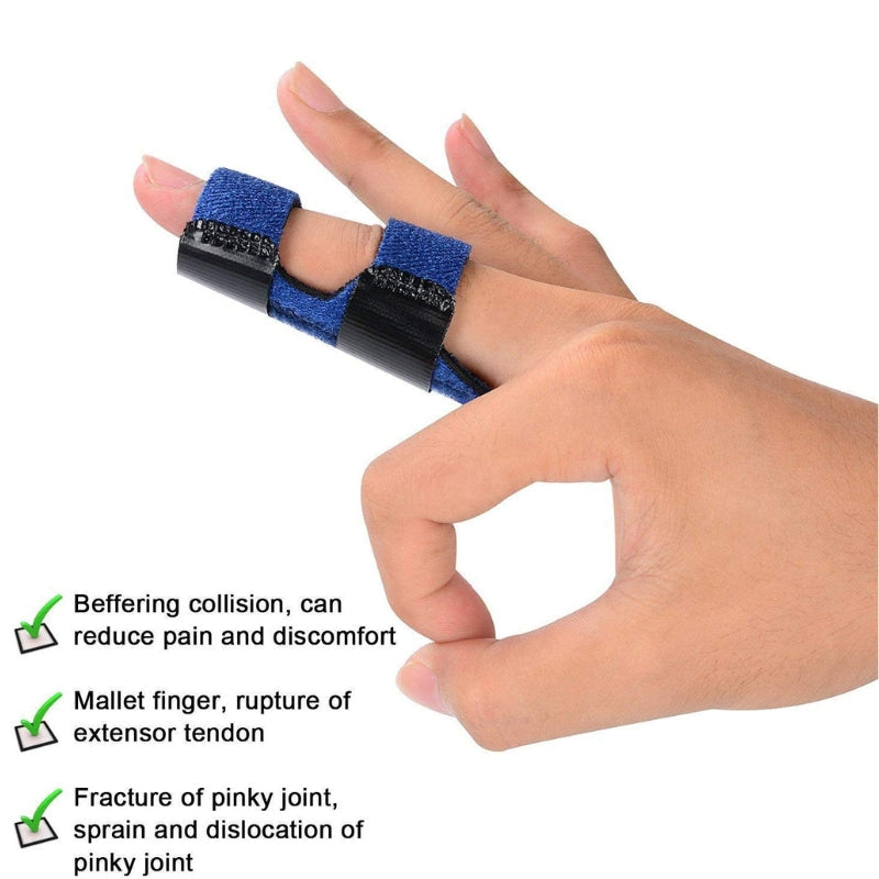 Attelle De Doigt ,Index en Aluminium Réglable Moyen Doigt Récupération Protection Contre Les Blessures