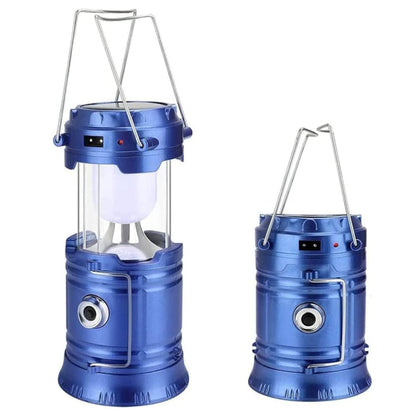 Lampe de Camping 2IN1 Rechargeable Solaire Pliable YD-3589