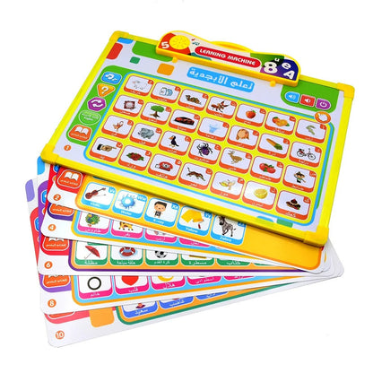 Tablette d’apprentissage Bilingue Arabe-anglais pour Enfants – لوحة تعلم الأبجدية باللغة الإنجليزية