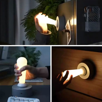 Veilleuse LED à Levier avec Interrupteur à bascule Rechargeable – مصباح غرف نوم قابل للشحن