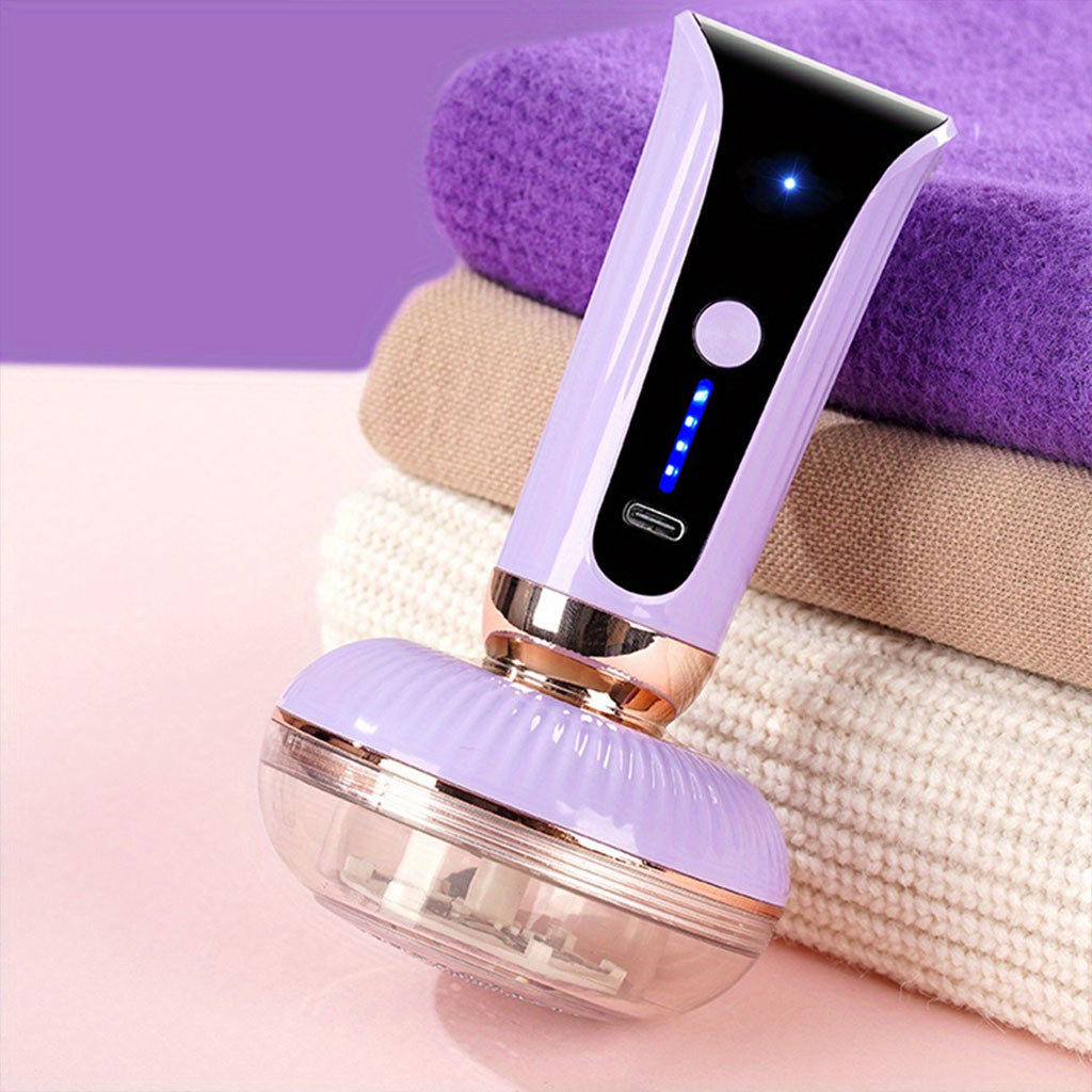 Appareil Rasoir Anti-peluches pour Vêtements Rechargeable Type-C – جهاز مزيل الوبر من الملابس