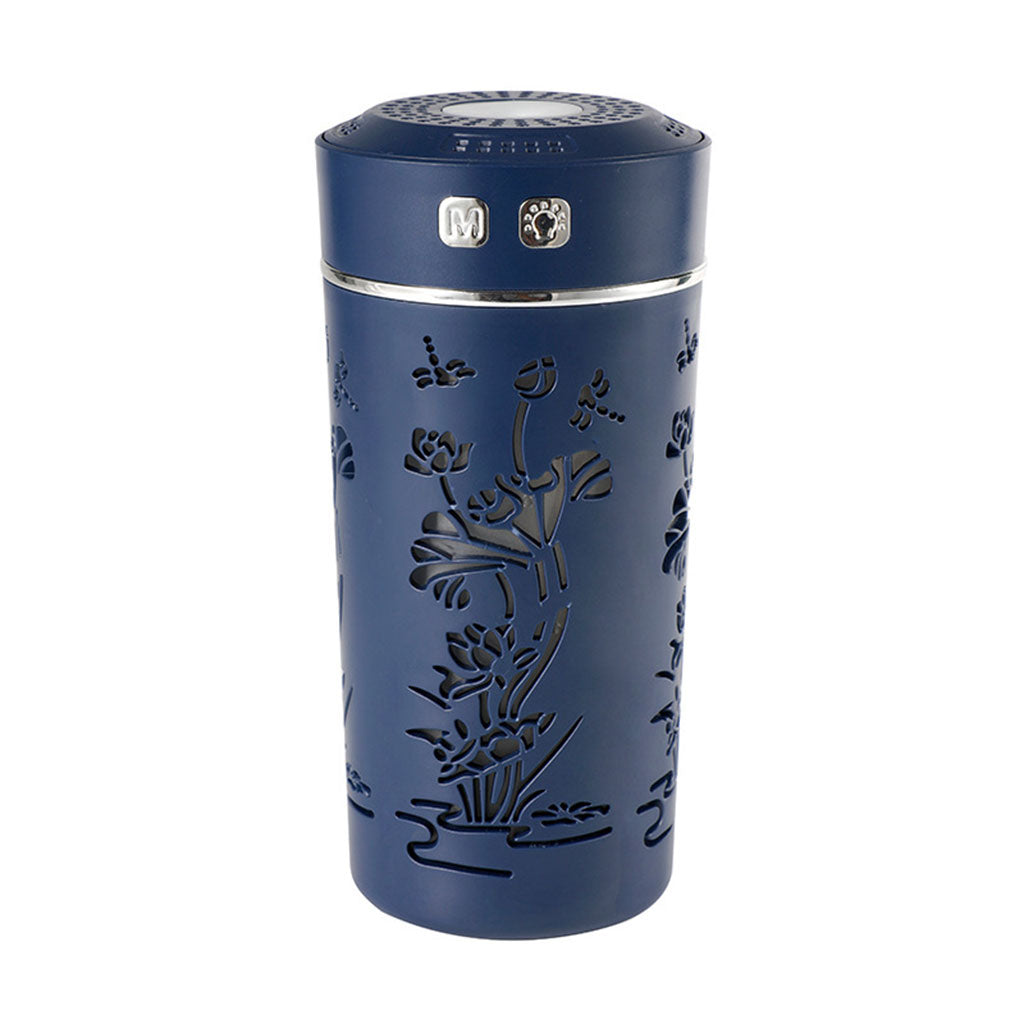 Diffuseur d’huiles essentielles et d’arôme froid, tasse de fleur de Lotus USB 250ml