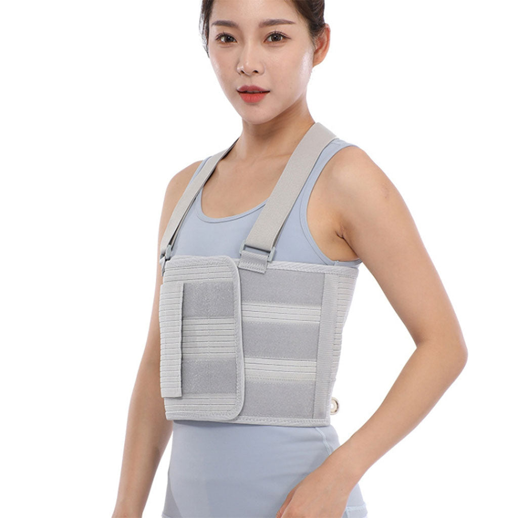 Attelle De Poitrine Unisexe, Bandoulière Réglable élastique Respirante