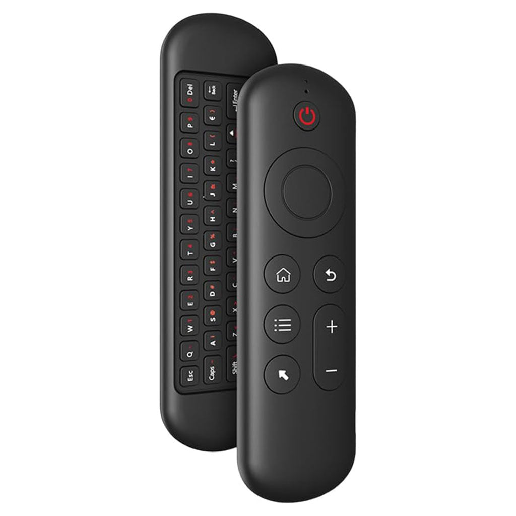 M5 Smart Air Mouse et Mini clavier sans fil rétroéclairé avec télécommande vocale pour Smart TV – يد تحكم لاسلكية للشاشات الذكية