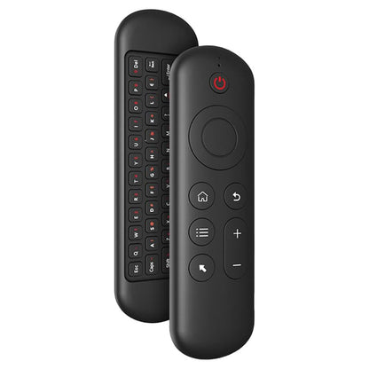 M5 Smart Air Mouse et Mini clavier sans fil rétroéclairé avec télécommande vocale pour Smart TV – يد تحكم لاسلكية للشاشات الذكية