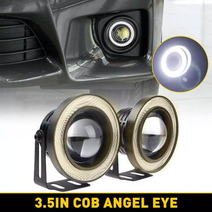Feu antibrouillard rond LED IP65 7000K éclairage blanc super brillant