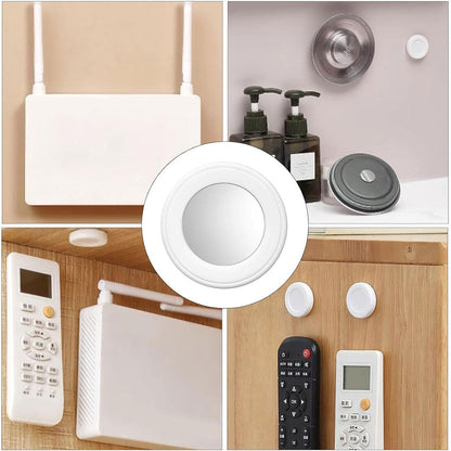 Support mural magnétique pour télécommande et Accessoires 6Pcs – حامل أكسسوارات مغناطيسي