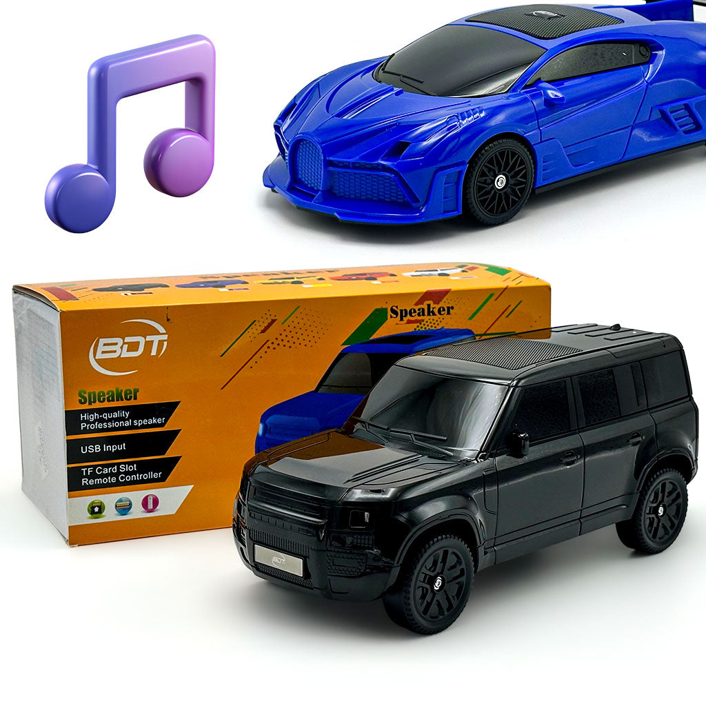 Haut-Parleur Bluetooth Modèles Voitures Réalistes USB , TF Slot – مكبر صوت على شكل سيارة فخمة تنزوت