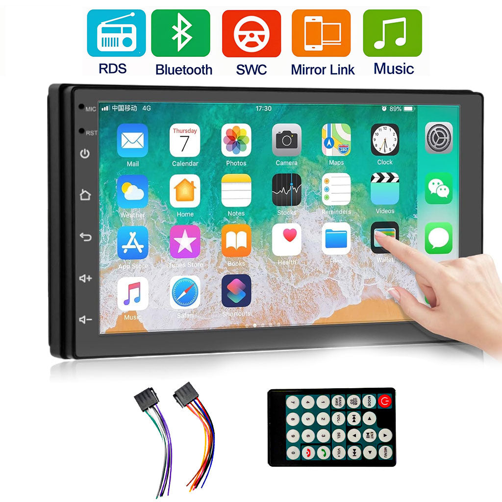 DVD MP5 et Autoradio 7 Pouces Tactile Bluetooth V2 - تنزوت