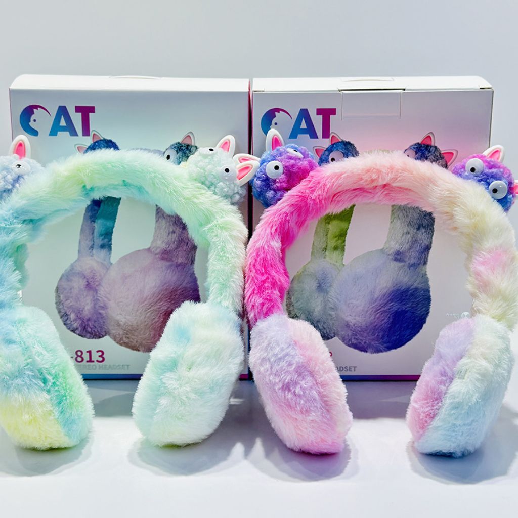 Casque Bluetooth sans Fil avec Haut-Parleur 40mm cute – سماعات بلوتوث لاسلكية بمكبر صوت 40 مم