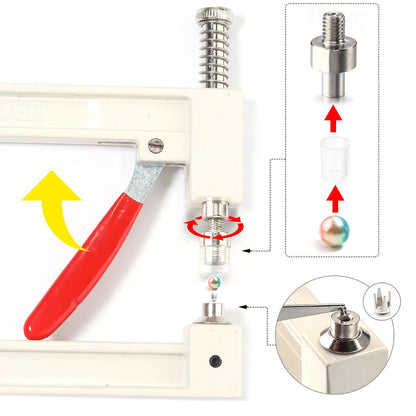 Machine à Fixation de perles pour bricolage