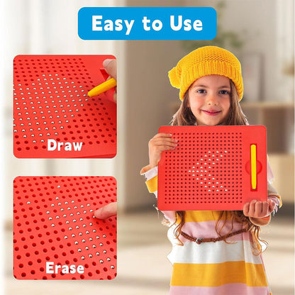 Planche à Dessin Magnétique avec Stylo pour Enfants – لوحة رسم مغناطسية للأطفال