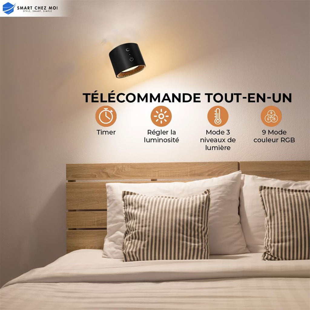 PACK X3 Applique murale Double Tète avec 3 températures de couleur et 3 niveaux