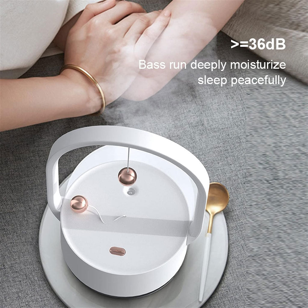 Humidificateur à brume de 350 ml portatifs avec veilleuse rechargeable USB – معطر جو مع مصباح 2في1