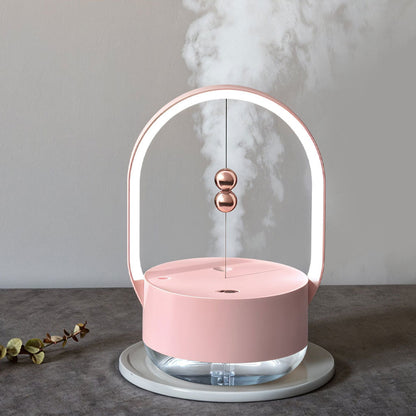 Humidificateur à brume de 350 ml portatifs avec veilleuse rechargeable USB – معطر جو مع مصباح 2في1 تنزوت