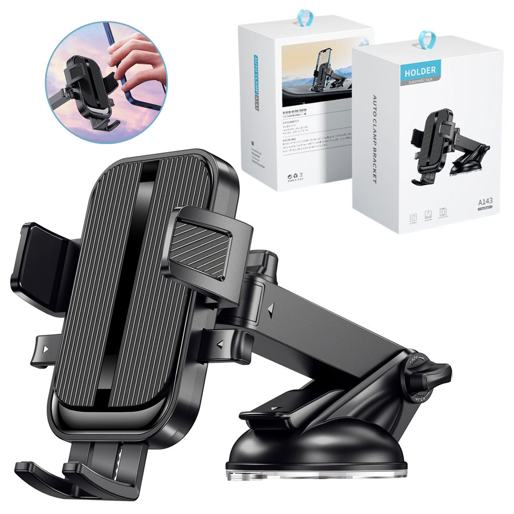 Support de téléphone à Ventouse pour Voiture A143 - تنزوت