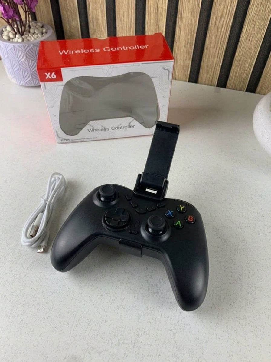 Manette X6 Sans Fil  Bluetooth 5.0 + 2.4G  Compatible P4, P3, Android, PC & Switch