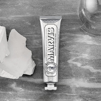 Marvis Dentifrice Blanchissant pour Fu-meurs 85ml Made in Italy – معجون أسنان مارفيس