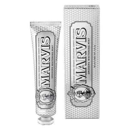 Marvis Dentifrice Blanchissant pour Fu-meurs 85ml Made in Italy – معجون أسنان مارفيس - تنزوت