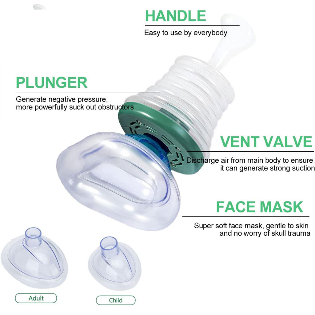 Masque Respiratoire de Premiers Secours Entraîneur Cardio-Pulmonaire