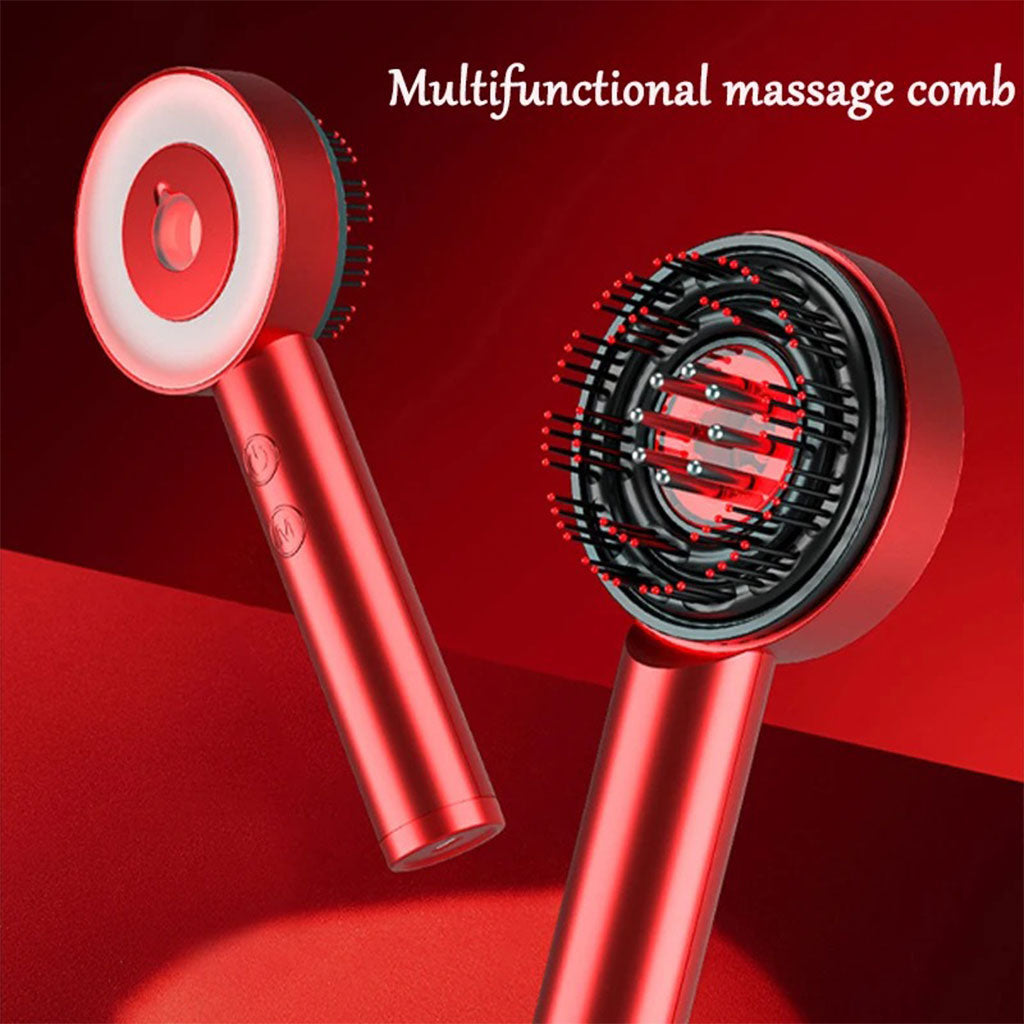 Brosse de massage électrique et applicateur d’huile pour cuir chevelu – فرشاة العناية بفروة الرأس
