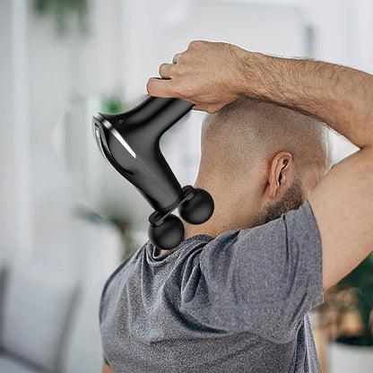 Masseur de tissus musculaire électrique à double tête à 6 vitesses – جهاز تدليك متعدد الرؤوس