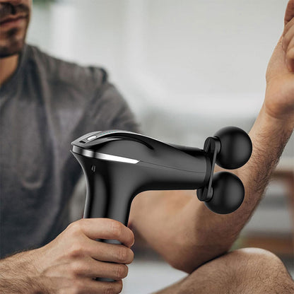 Masseur de tissus musculaire électrique à double tête à 6 vitesses – جهاز تدليك متعدد الرؤوس