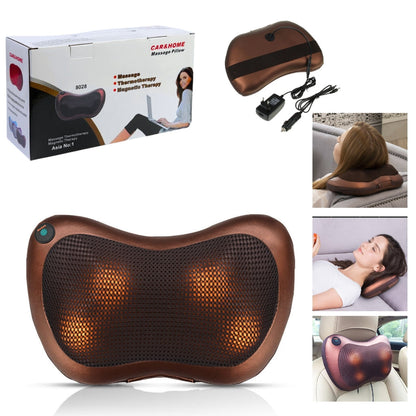 Oreiller Masseur chauffage IR, à partir du réseau 220 V et allume-cigare LuazON LMZ-046 - تنزوت