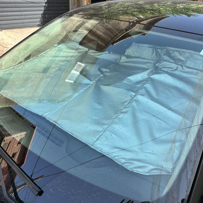 Matelas de Voiture Pliable avec Pare Soleil UV 3en1 – أريكة مقعد خلفي وعاكس أشعة الشمس 3في1