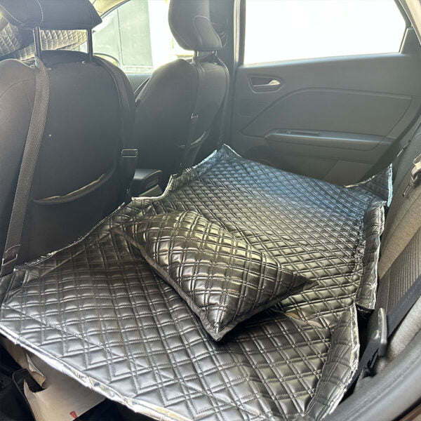 Matelas de Voiture Pliable avec Pare Soleil UV 3en1 – أريكة مقعد خلفي وعاكس أشعة الشمس 3في1
