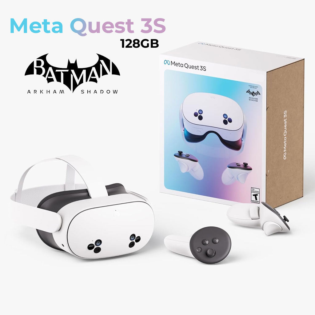 Meta Quest 3S 128 Go Virtual Reality Lunettes Arkham Shadow Edition تنزوت