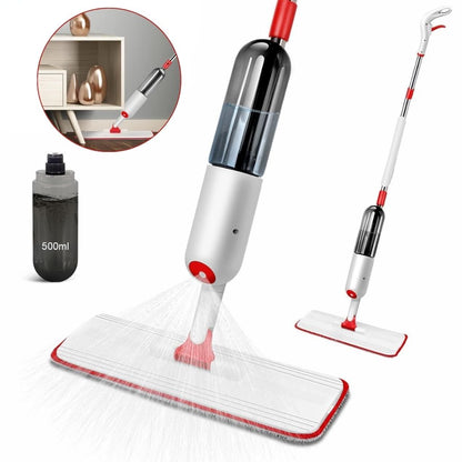 Balai Serpillère Pulvérisateur avec Réservoir Rechargeable – ممسحة بخاخ مع زجاجة قابلة لإعادة التعبئة تنزوت