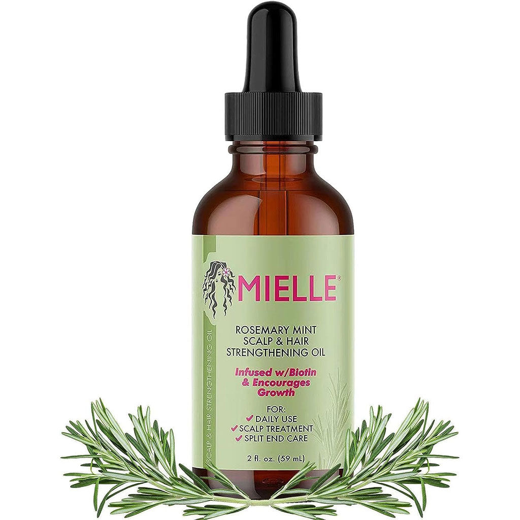 Mielle Huile fortifiante pour le cuir chevelu au romarin et à la menthe Original تنزوت