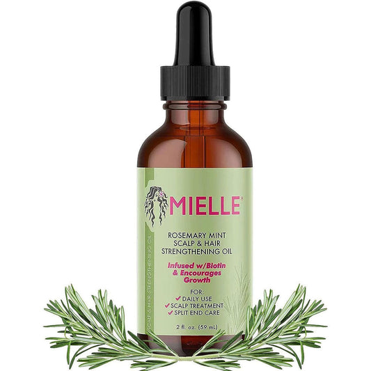 Mielle Huile fortifiante pour le cuir chevelu au romarin et à la menthe Original تنزوت
